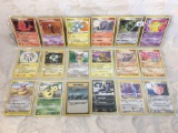 Lot of 18 Pcs Collector Pokemon Trading Game Assorted Cards - See Pictures