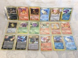 Lot of 18 Pcs Collector Pokemon Trading Game Assorted Cards - See Pictures