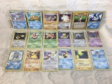 Lot of 18 Pcs Collector Pokemon Trading Game Assorted Cards - See Pictures