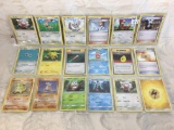 Lot of 18 Pcs Collector Pokemon Trading Game Assorted Cards - See Pictures