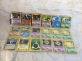 Lot of 18 Pcs Collector Pokemon Trading Game Assorted Cards - See Pictures