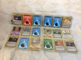 Lot of 18 Pcs Collector Pokemon Trading Game Assorted Cards - See Pictures