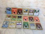 Lot of 18 Pcs Collector Pokemon Trading Game Assorted Cards - See Pictures