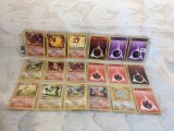 Lot of 18 Pcs Collector Pokemon Trading Game Assorted Cards - See Pictures
