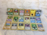 Lot of 18 Pcs Collector Pokemon Trading Game Assorted Cards - See Pictures