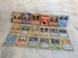 Lot of 18 Pcs Collector Pokemon Trading Game Assorted Cards - See Pictures