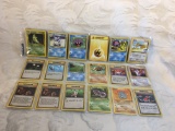 Lot of 18 Pcs Collector Pokemon Trading Game Assorted Cards - See Pictures