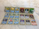 Lot of 18 Pcs Collector Pokemon Trading Game Assorted Cards - See Pictures