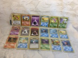 Lot of 18 Pcs Collector Pokemon Trading Game Assorted Cards - See Pictures