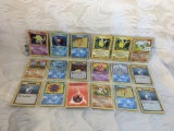 Lot of 18 Pcs Collector Pokemon Trading Game Assorted Cards - See Pictures