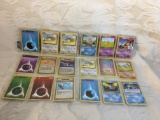 Lot of 18 Pcs Collector Pokemon Trading Game Assorted Cards - See Pictures