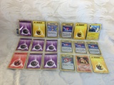 Lot of 18 Pcs Collector Pokemon Trading Game Assorted Cards - See Pictures