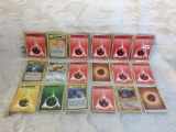 Lot of 18 Pcs Collector Pokemon Trading Game Assorted Cards - See Pictures