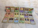 Lot of 18 Pcs Collector Pokemon Trading Game Assorted Cards - See Pictures