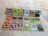 Lot of 18 Pcs Collector Pokemon Trading Game Assorted Cards - See Pictures