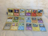 Lot of 18 Pcs Collector Pokemon Trading Game Assorted Cards - See Pictures