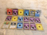 Lot of 18 Pcs Collector Pokemon Trading Game Assorted Cards - See Pictures