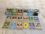 Lot of 18 Pcs Collector Pokemon Trading Game Assorted Cards - See Pictures