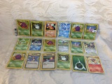 Lot of 18 Pcs Collector Pokemon Trading Game Assorted Cards - See Pictures