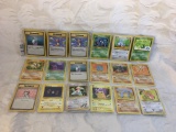 Lot of 18 Pcs Collector Pokemon Trading Game Assorted Cards - See Pictures