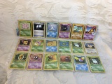 Lot of 18 Pcs Collector Pokemon Trading Game Assorted Cards - See Pictures