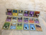 Lot of 18 Pcs Collector Pokemon Trading Game Assorted Cards - See Pictures