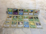 Lot of 18 Pcs Collector Pokemon Trading Game Assorted Cards - See Pictures
