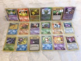 Lot of 18 Pcs Collector Pokemon Trading Game Assorted Cards - See Pictures