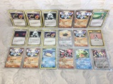 Lot of 18 Pcs Collector Pokemon Trading Game Assorted Cards - See Pictures