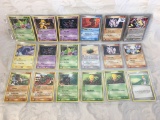 Lot of 18 Pcs Collector Pokemon Trading Game Assorted Cards - See Pictures
