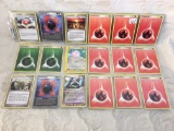 Lot of 18 Pcs Collector Pokemon Trading Game Assorted Cards - See Pictures