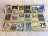 Lot of 18 Pcs Collector Pokemon Trading Game Assorted Cards - See Pictures