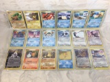 Lot of 18 Pcs Collector Pokemon Trading Game Assorted Cards - See Pictures