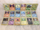 Lot of 18 Pcs Collector Pokemon Trading Game Assorted Cards - See Pictures