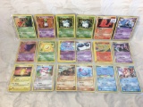 Lot of 18 Pcs Collector Pokemon Trading Game Assorted Cards - See Pictures