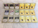 Lot of 18 Pcs Collector Pokemon Trading Game Assorted Cards - See Pictures