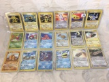 Lot of 18 Pcs Collector Pokemon Trading Game Assorted Cards - See Pictures
