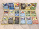 Lot of 18 Pcs Collector Pokemon Trading Game Assorted Cards - See Pictures