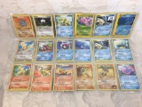 Lot of 18 Pcs Collector Pokemon Trading Game Assorted Cards - See Pictures