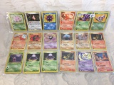 Lot of 18 Pcs Collector Pokemon Trading Game Assorted Cards - See Pictures