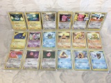 Lot of 18 Pcs Collector Pokemon Trading Game Assorted Cards - See Pictures