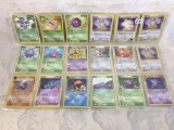 Lot of 18 Pcs Collector Pokemon Trading Game Assorted Cards - See Pictures