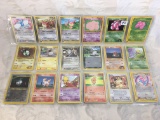 Lot of 18 Pcs Collector Pokemon Trading Game Assorted Cards - See Pictures