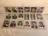 Lot of 18 Pcs Collector Vintage Sport Baseball Sport Trading Assorted Cards & Players -See Pictures