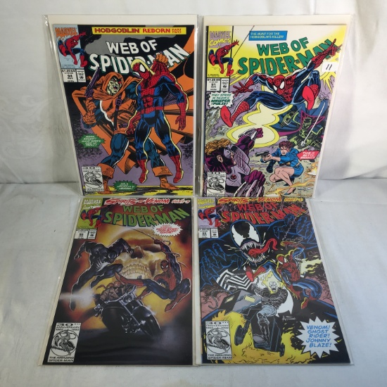 Lot of 4 Pcs Collector Marvel Comics Web Of Spider-man Comic Books No.91.94.95.96.