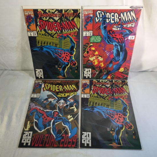 Lot of 4 Pcs Collector Marvel Comics Spider-man 2099 Comic Books No.5.6.6.7.