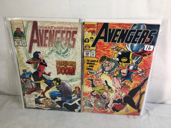 Lot of 2 Pcs Collector Vintage Marvel Comics The Avengers Comic Books No.359.361.