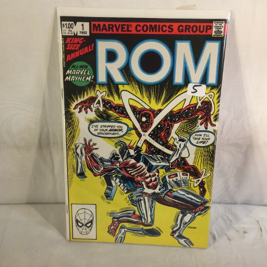 Collector Vintage Marvel Comics ROM Comic Book No.1