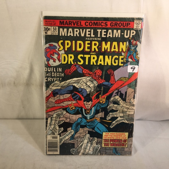 Collector Vintage Marvel Comics Team-Up Spider-man & DR. Strange  Comic Book No.50