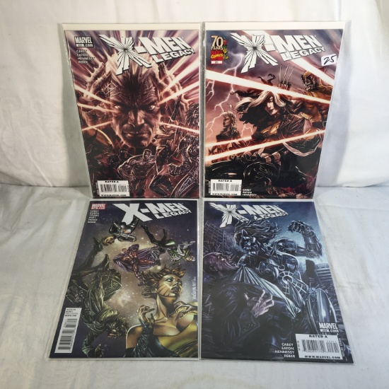 Lot of 4 Pcs collector Modern Marvel Comics X-Men Legacy Comic Books No.220.221.223.256.
